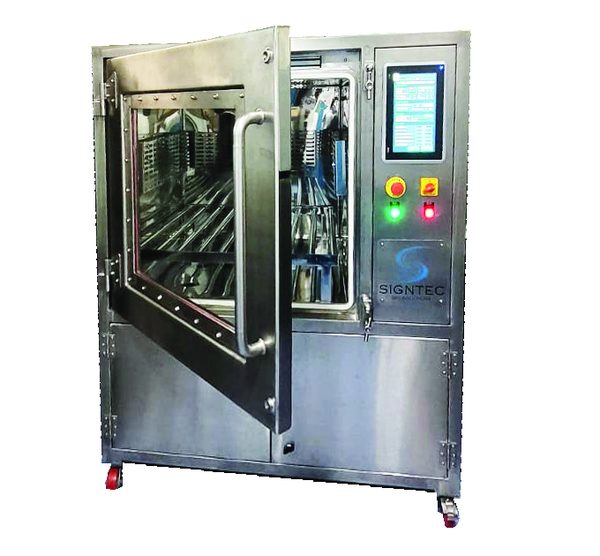 Signtec VHP pass box, pass-through configuration